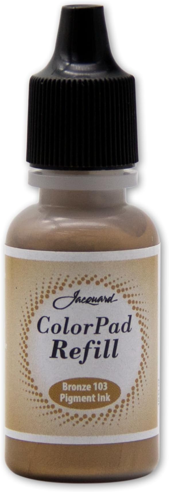 Jacquard ColorPad .5 oz Stamp Pad Pigment Ink Refill by Jacquard