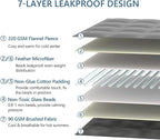 L'AGRATY Weighted Lap Blanket 7lb: Small Weighted Blankets - Image 6