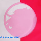 FUNKAKA Neon Red Heat Transfer Vinyl HTV Rolls - Image 4