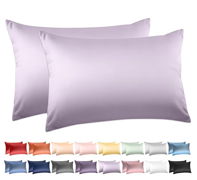 100% Cotton King Pillowcases Set of 2, Deep Dream 600 Thread Count Pillow Cases by DeepDream