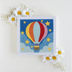 DOODLREAM Hot Air Balloon DIY Punch Needle Embroidery Kit - Image 6