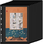 Stamp Collection Book – 10 Sheets Stamp Album Pages by Unknown