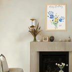 CLUSIVC Flower Bouquet Handprint Craft Kit-Gifts - Image 5