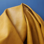Italian Tan Caramel Tan Two-Tone Faux Leather Sheet Synthetic Pleather 0.9 mm 1 - Image 3