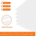 MECCANIXITY Adhesive Felt Sheets, Felt Fabric Crafts Back Adhesive Felt Sheets - Image 4