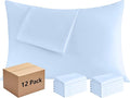 Pillowcases King 12 Pack, 20x36 Pillow Cases by Culve