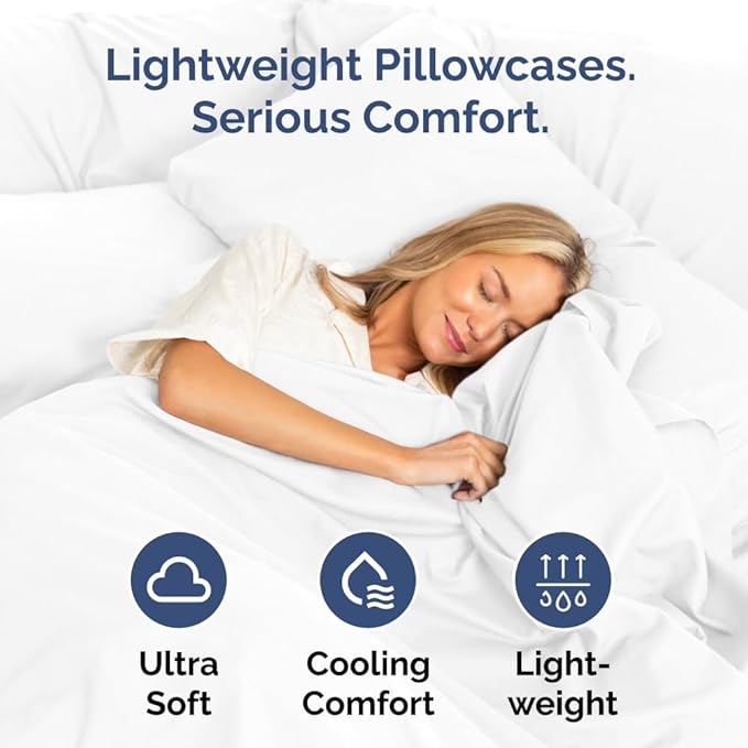 Queen Pillow Cases Set of 6 - Image 3