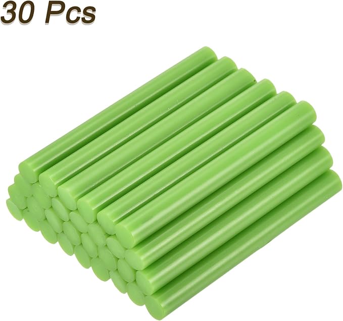uxcell 30pcs Mini Hot Glue Gun Sticks 4-inch x 0.43-inch High Sticky Small Hot - Image 3