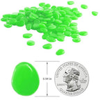Glow Pebbles Green, Garden Lawn Yard, Fish Tank, Luminous Pebbles Powered by - Image 4