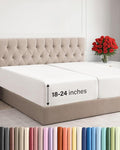 Extra Deep Split King Fitted Sheet by CGKUnlimited