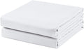 2-Pack Cotton Queen Flat Sheet Only, 600 Thread Count 100% Egyptian Cotton Top by ZaizaiHome
