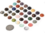 Wholesale Lot Multi-color Gemstone Round Oval Cab Cabochon - Image 2