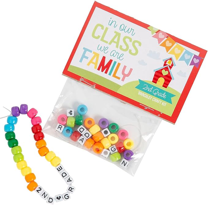 Fun Express Better Together Second Grade Bracelet Handout Craft Kit by FunExpress