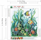 ZQEATRY Fish Seaweed Diamond Art Kits - Image 6
