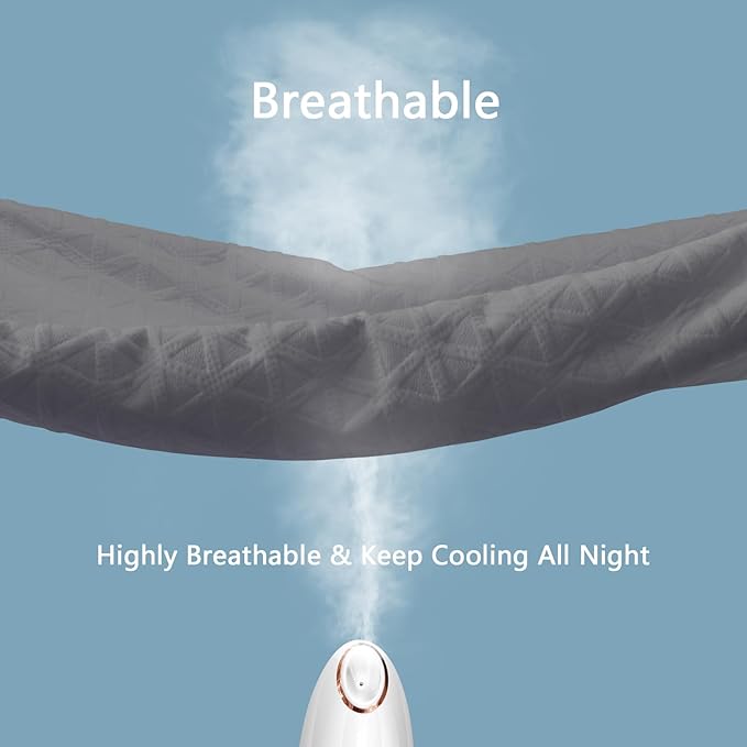 Premium Waterproof Mattress Protector Twin XL Size, Breathable Bed Cover 3D Air - Image 5