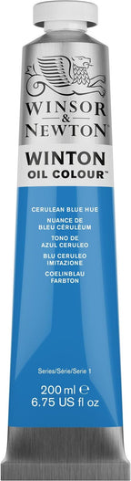 Winsor & Newton Winton Oil Color, 200ml Tube, Cerulean Blue Hue - Image 11