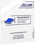 Premium 1/4 Clear Acrylic PlexiGlass Sheet by SOURCEONEDISPLAYS