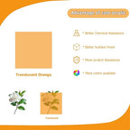 2 Pack 12'' x 12'' Translucent Orange Acrylic Sheet, 3mm Thick Acrylic Plastic - Image 5