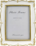 Coshar Vintage Photo Frame 5 x 7 Inch Beige | Antique Picture Frame, Glass Front by Coshar