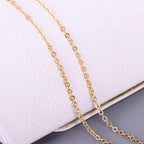 33ft Gold Chain for Jewelry Making Non-Tarnish 18K Gold Plated Stainless Steel - Image 4
