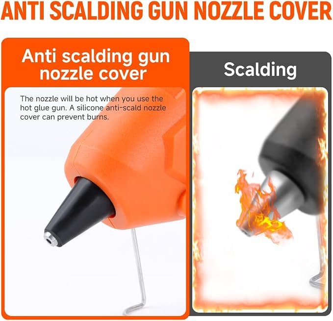 Hoteche 100W Hot Glue Gun Fast Preheating Glue Gun - Image 5