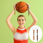 Landical 564 Pcs Basketball Keychain Making Kit DIY Basketball Bead Key Chain - Image 7