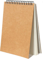 Sketch Book Pad, Drawing Paper 9" x 12" Spiral Bound, Durable Acid Free by FONTSATTY