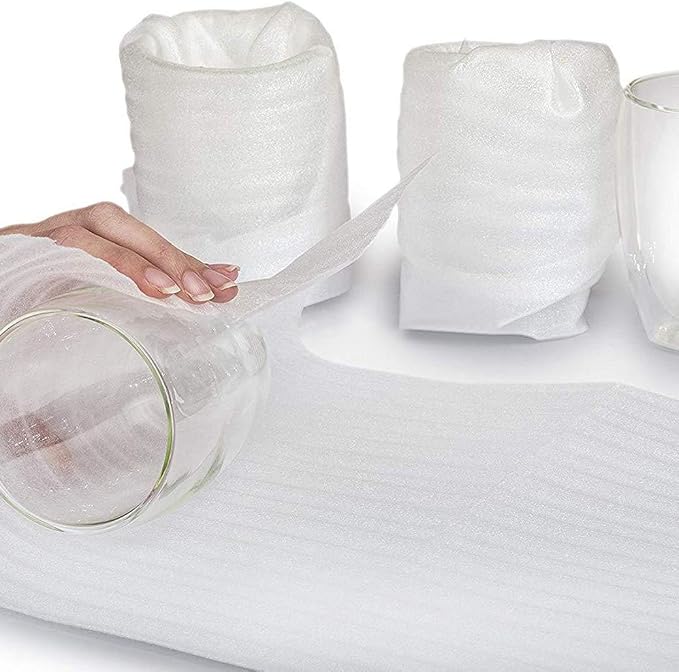 Mighty Gadget 100-Pack Foam Packing Sheets, Pre-Cut Non-Abrasive Cushioning - Image 7
