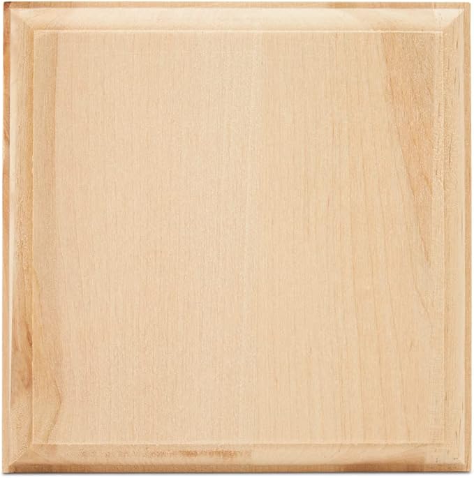 Unfinished Wooden Coasters 4.7", by Woodpeckers by Woodpeckers