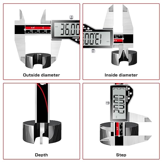 Digital Caliper Electronic Caliper Measuring Tool Precision Digital Vernier - Image 6