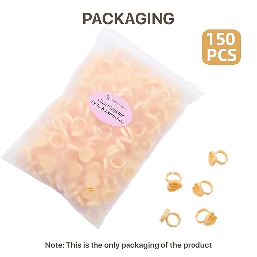 Pretty memory 150 Pcs Glue Rings - Image 7