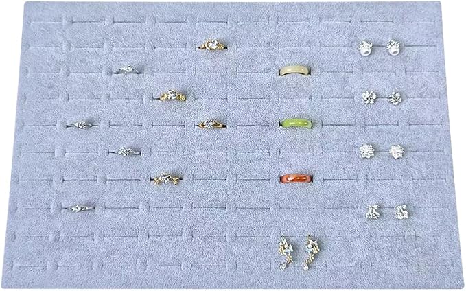 100 Slots Ring Storage Foam Insert Jewelry Tray Foam Inserts Liners Jewelry Box by UUYYEO