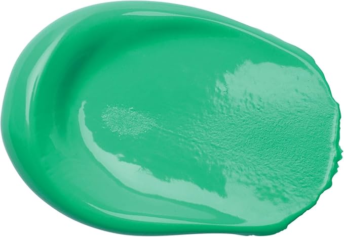 Liquitex BASICS Acrylic Paint, 250ml Tube, Bright Aqua Green - Image 2