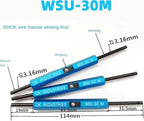 3 in 1 Wire Wrapping Tool, Metal Wire Wrap Tool, Wrap Strip Unwrap 3 Function - Image 2