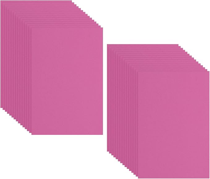 PATIKIL 30 Pack EVA Foam Sheets, Rose Red by PATIKIL