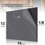 CALPALMY 1/8" Thick Black Acrylic Sheets - Image 2