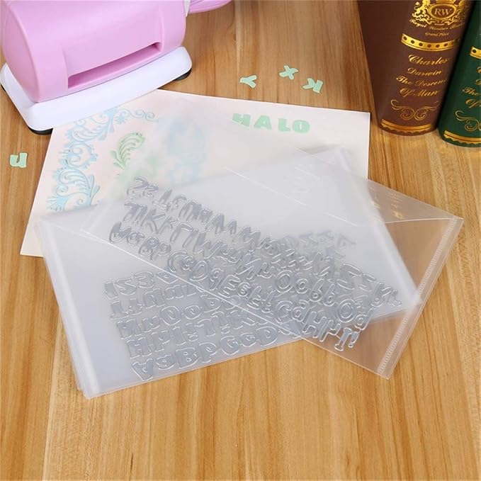 5.9 x 9.9 inch Large Stamp & Die Storage Pockets Resealable Clear Plastic Seal - Image 5