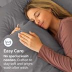 Body Pillowcases Set of 2-20x54 Long Body Pillow Case - Image 5
