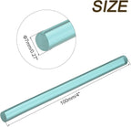 uxcell Mini Hot Glue Sticks for Glue Gun 7mm x 100mm Transparent Blue 12pcs - Image 2