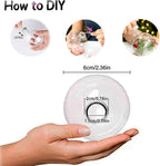 12 Pcs DIY Clear Plastic Fillable Balls Ornament, 2.36Inch Christmas Balls | - Image 2