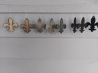 Unfinished Wood Fleur di Lis Shape | Saint's Football | France | DIY Craft - Image 5