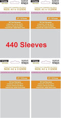Sleeve Kings French Tarot Sleeves 61 X 112 mm by SleeveKings