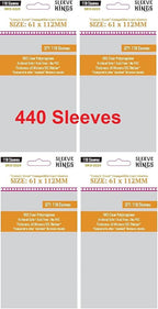 Sleeve Kings French Tarot Sleeves 61 X 112 mm by SleeveKings