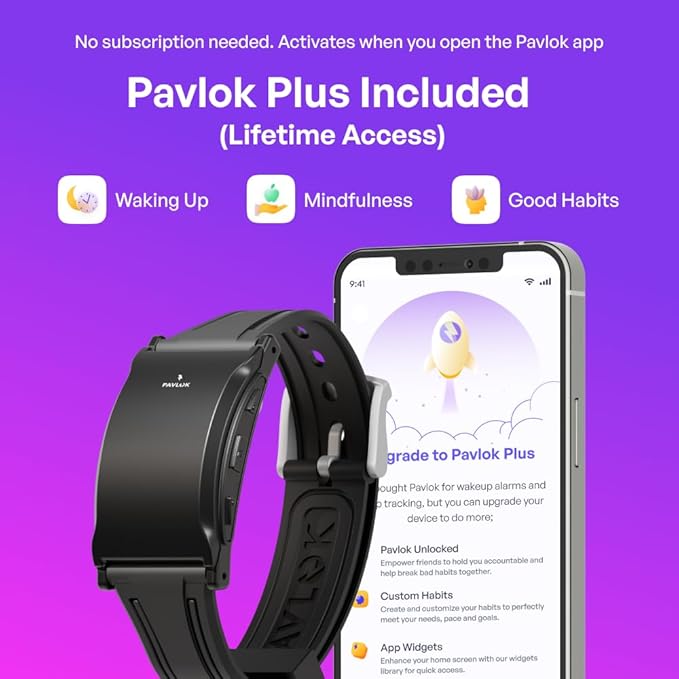 Pavlok 3 Sports – App Controlled Silent Alarm & Habit Trainer Wearable – - Image 2