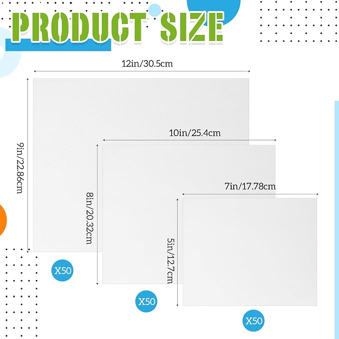 Marspark 150 Sheets Printmaking Paper, Printmaking Supplies, Artist Paper - Image 2