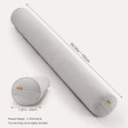 Body Pillow for Adults, Long Round Pillow, Big Cylindrical Pillow, Large Full - Image 2