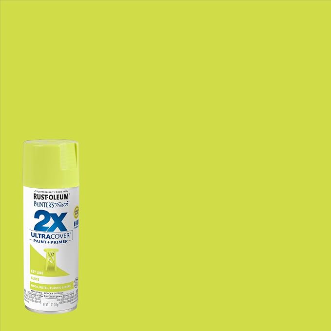 Rust-Oleum 334036 Painter's Touch 2X Ultra Cover Spray Paint, 12 oz, Gloss Key - Image 2