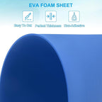 PATIKIL 30 Pack EVA Foam Sheets, Dark Blue - Image 3