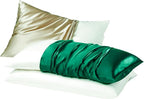 Oeko-TEX Certified Mulberry Silk Pillow Cases Green - Image 3