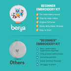 BERYA Owl Embroidery Kit, Embroidery Kit - Image 7